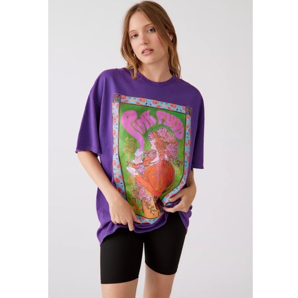 UO Pink Floyd London Tour T-Shirt Dress
